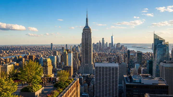 Vista panorámica de Nueva York