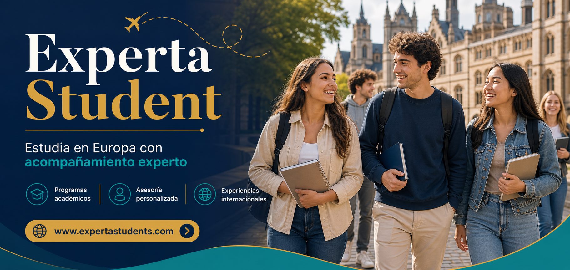 Experta Student, estudia en Europa con acompañamiento experto